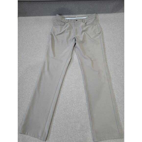 FootJoy Pants Mens 34x34 Gray Athletic Fit Stretch Performance Golf FJ 5-Pocket - Picture 1 of 8